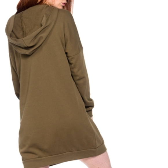 OLIVE SWEATSHIRT - Picture 3 of 4